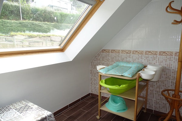 Foto van Vakantiehuis in Terenez met Zeezicht - Vakantiehuis in Plougasnou - Facilities