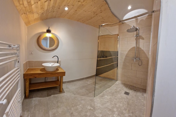 Foto van Huis in Plougasnou bij Mooie Stranden - Vakantiehuis in Plougasnou - BathRoom