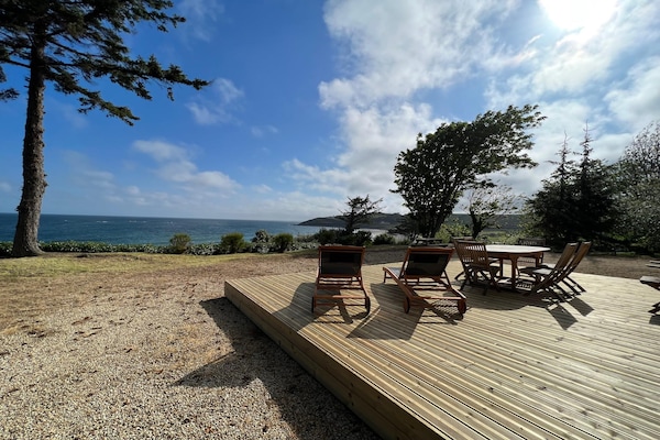 Foto van Huis in Plougasnou bij Mooie Stranden - Vakantiehuis in Plougasnou - TerraceBalcony