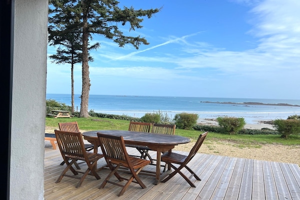 Foto van Huis in Plougasnou bij Mooie Stranden - Vakantiehuis in Plougasnou - TerraceBalcony