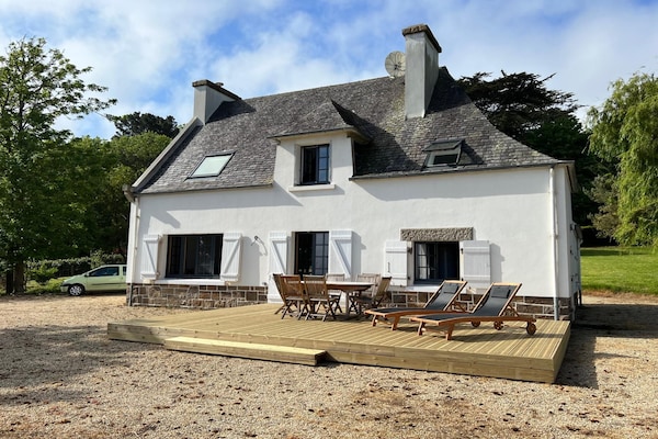 Foto van Huis in Plougasnou bij Mooie Stranden - Vakantiehuis in Plougasnou - ExteriorSummer