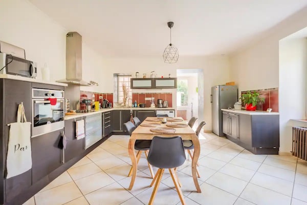 Foto van Cevennes View Retreat in Molières - Vakantiehuis in MOLIERES SUR CEZE - DiningRoom