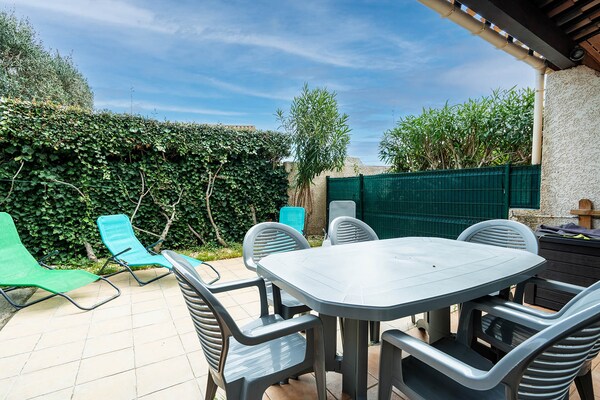 Foto van Rustige retraite met zwembad - Vakantiehuis in Agde - Outdoor