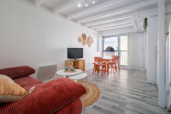 Foto van Appartement met mezzanine in Cap d'Agde - Vakantiehuis in Agde - LivingRoom