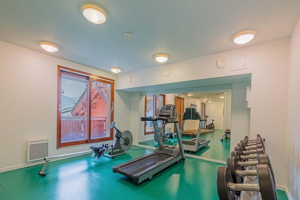 Foto van Alpenuitje met balkon - Vakantiehuis in VAUJANY - gym