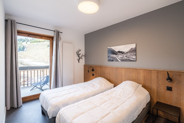 Foto van Appartement met balkon in Auris-en-Oisans - Vakantiehuis in AURIS-EN-OISANS - BedRoom