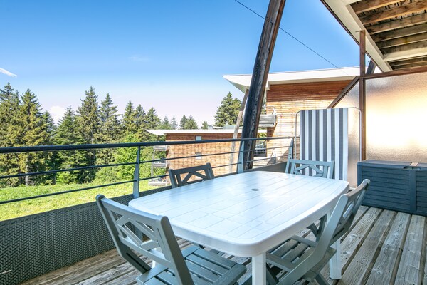 Foto van Bergappartement in Chamrousse - Vakantiehuis in Chamrousse - TerraceBalcony