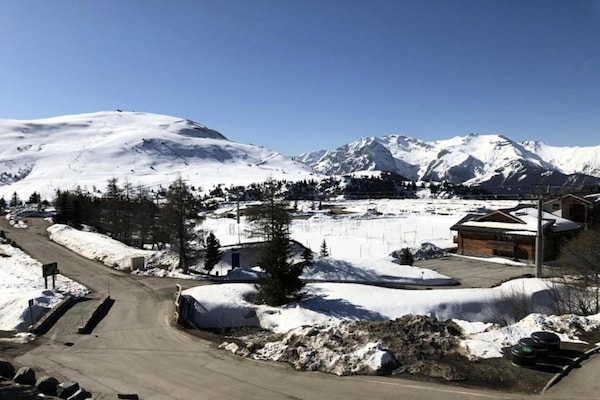 Foto van Appartement in L'Éclose met Bergzicht - Vakantiehuis in Huez - AreaWinter20KM
