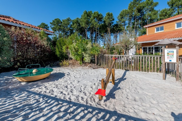 Foto van Bosverblijf voor 4 personen aan het meer - Vakantiehuis in Parentis-en-Born - Facilities