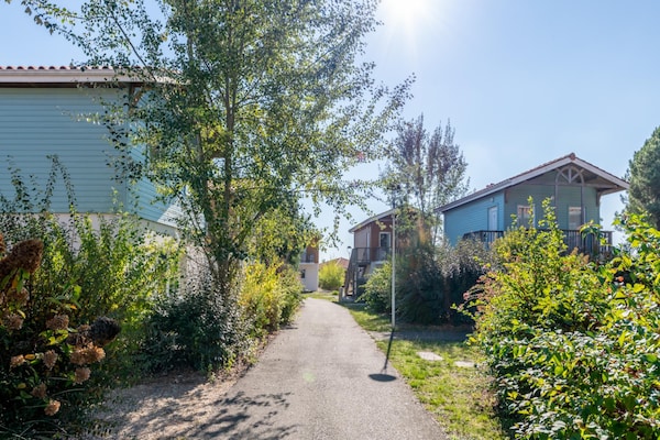 Foto van Bosverblijf voor 4 personen aan het meer - Vakantiehuis in Parentis-en-Born - AreaSummer1KM