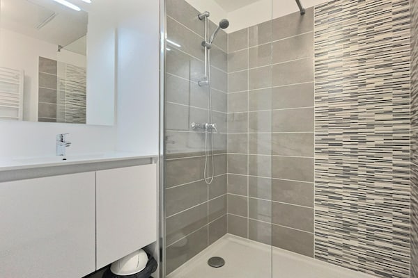 Foto van Appartement in Ondres (Landes) - Vakantiehuis in SERIGNAN (HÉRAULT) - BathRoom