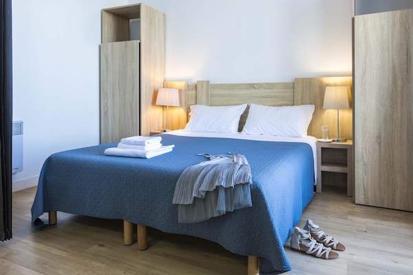 Foto van Chic appartement aan het park - Vakantiehuis in Batz sur Mer - BedRoom