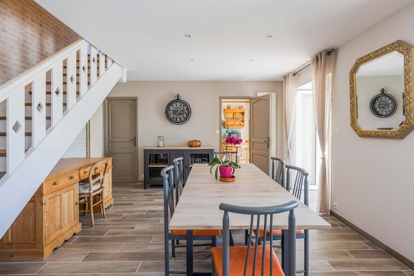 Foto van Natuuruitje in Normandië - Vakantiehuis in MONTAIGU LA BRISETTE - LivingRoom