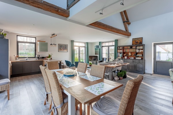 Foto van Vakantiehuis bij Cap Blanc Nez Escalles - Vakantiehuis in Escalles - DiningRoom