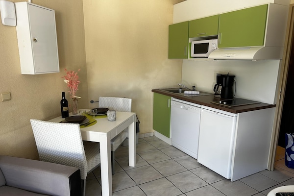 Foto van Appartement voor 2 personen vlakbij zee - Vakantiehuis in Saint-Cyprien - Kitchen