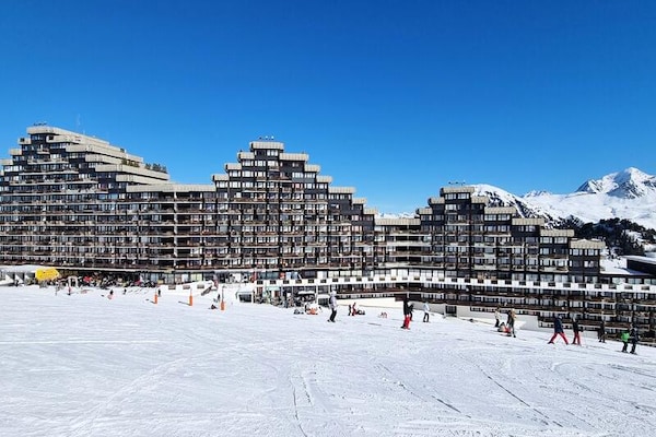 Foto van Appartement in La Plagne met uitzicht op de Mont Blanc - Untagged