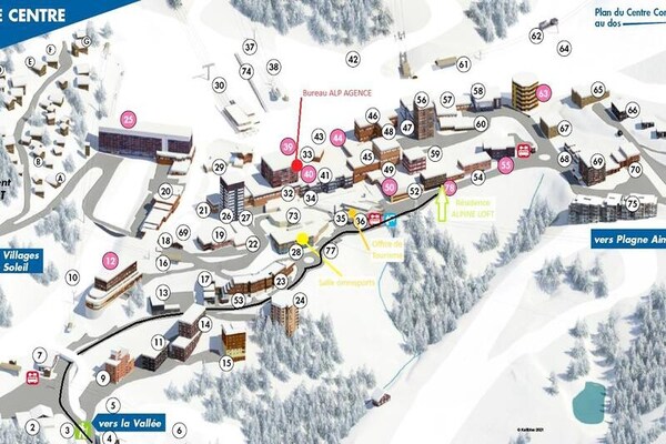 Foto van Appartement in Plagne Centre vlakbij de skipistes - Vakantiehuis in La plagne Tarentaise - Untagged