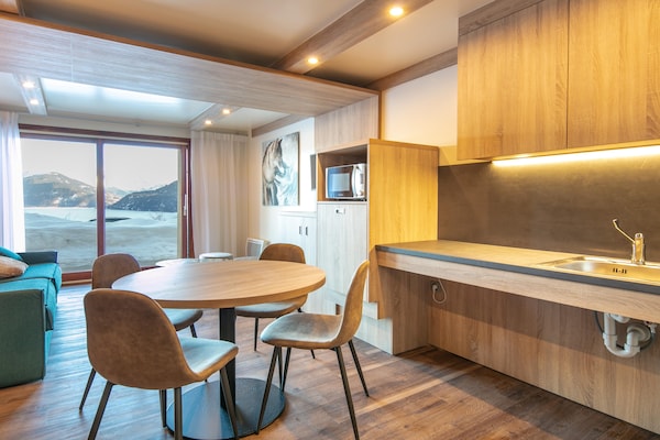 Foto van Bergvakantie met het gezin in het dorp Doucy - Vakantiehuis in La Léchère - DiningRoom