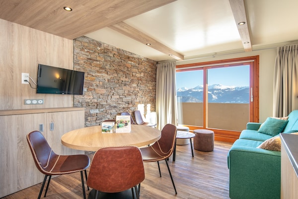 Foto van Bergvakantie met het gezin in het dorp Doucy - Vakantiehuis in La Léchère - LivingRoom