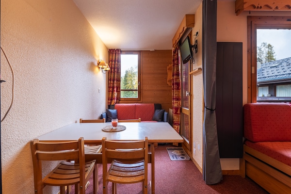 Foto van Appartement in Doucy bij Skipistes - Vakantiehuis in Doucy - DiningRoom