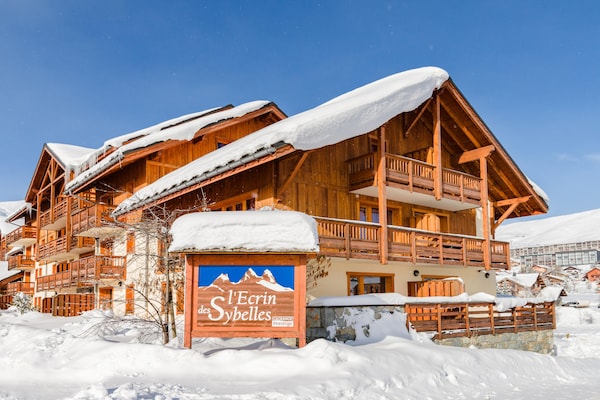 Foto van Bergontspanning in La Toussuire - Vakantiehuis in Fontcouverte-la-Toussuire - ExteriorWinter