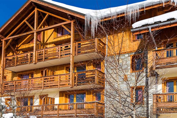 Foto van Bergontspanning in La Toussuire - Vakantiehuis in Fontcouverte-la-Toussuire - ExteriorWinter