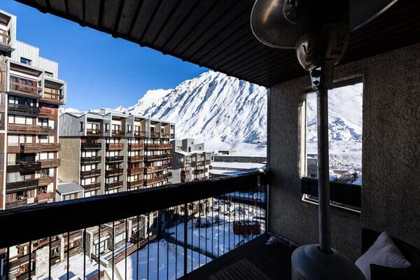 Foto van Aangenaam en comfortabel appartement · Balkon - Vakantiehuis in TIGNES - Untagged