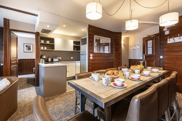 Foto van Appartement in Franse Alpen, Savoyaardse stijl - Vakantiehuis in Val Thorens - Kitchen
