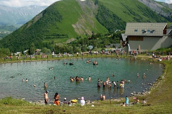 Foto van Studio in Saint-Sorlin met verwarmd zwembad - Vakantiehuis in Saint-Sorlin-d´Arves - AreaSummer20KM