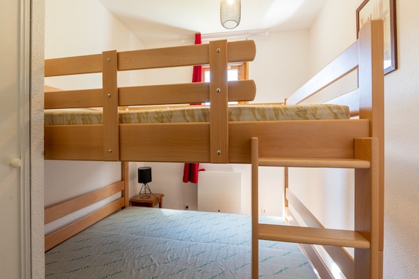 Foto van Appartement in Frankrijk bij Skigebied & Centrum - Vakantiehuis in Saint-Sorlin-d´Arves - BedRoom