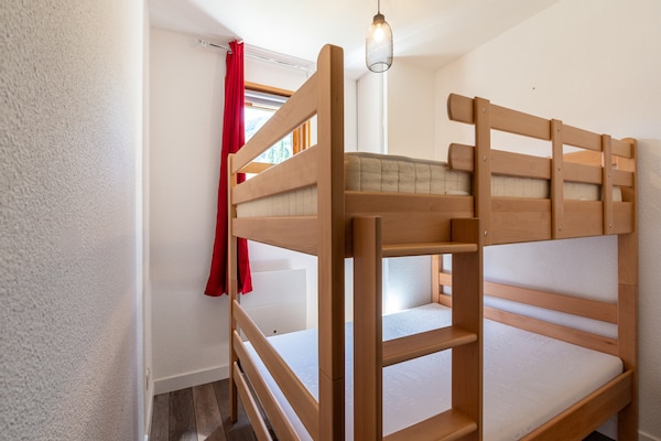 Foto van Appartement in Frankrijk bij Skigebied & Centrum - Vakantiehuis in Saint-Sorlin-d´Arves - BedRoom