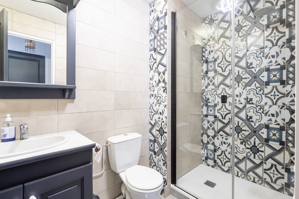 Foto van Appartement in Frankrijk bij Skigebied & Centrum - Vakantiehuis in Saint-Sorlin-d´Arves - BathRoom