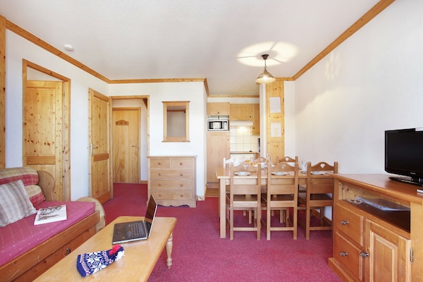 Foto van Appartement in Le Village met balkon - Vakantiehuis in Notre Dame de Bellecombe - LivingRoom