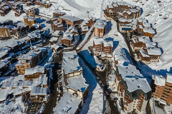 Foto van Appartement met een prachtig panoramisch uitzicht - Vakantiehuis in LES BELLEVILLE - Untagged