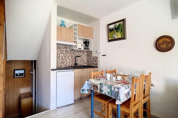 Foto van Appartement in Les Menuires vlakbij skilift - Vakantiehuis in LES BELLEVILLE - Untagged