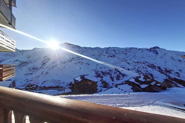 Foto van Functionele studio · Dichtbij de pistes · Balkon - Untagged