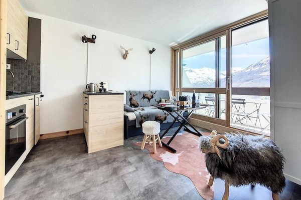 Foto van Appartement in Les Menuires vlakbij skiliften - Vakantiehuis in LES BELLEVILLE - Untagged