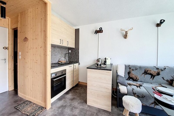 Foto van Appartement in Les Menuires vlakbij skiliften - Vakantiehuis in LES BELLEVILLE - Untagged