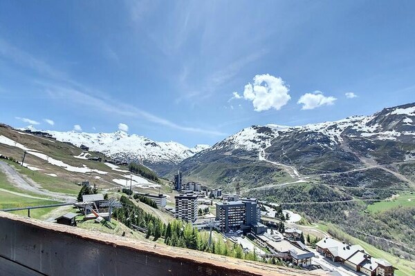 Foto van Appartement in Les Menuires vlakbij skiliften - Vakantiehuis in LES BELLEVILLE - Untagged