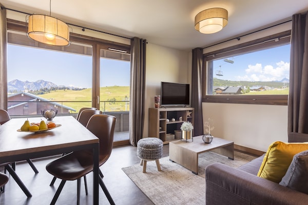 Foto van Chalet in Franse Alpen met Premium Comfort - Vakantiehuis in Hauteluce - LivingRoom