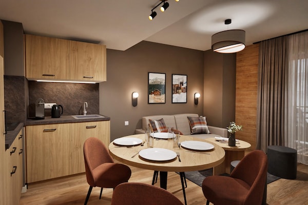 Foto van Appartement met 2 slaapkamers in La Rosière - Vakantiehuis in Montvalezan - LivingRoom
