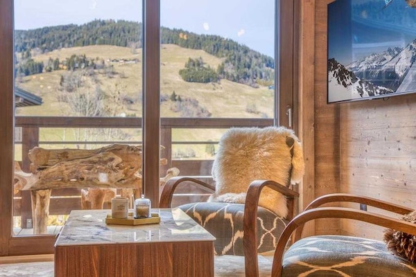 Foto van Hoogstaand 6P/3BR appartement - Résidence Stallion Megève - 
