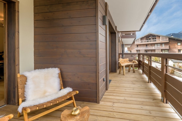 Foto van Hoogstaand 6P/3BR appartement - Résidence Stallion Megève - 