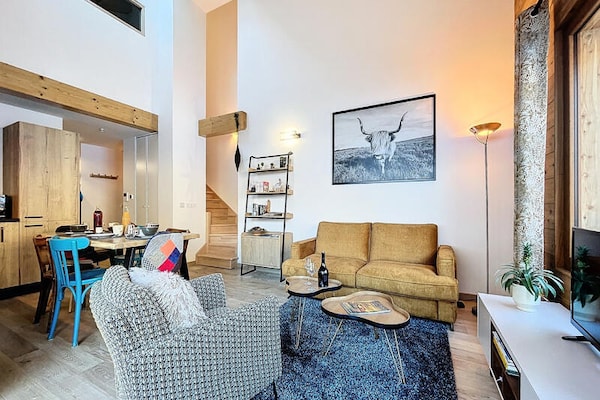Foto van Appartement in Morzine met uitzicht op de Alpen - Vakantiehuis in Les Gets - Untagged
