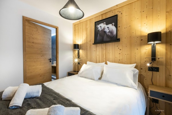 Foto van Appartement in La Chapelle bij Skilift - Vakantiehuis in la Chapelle dabondance - BedRoom
