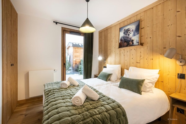 Foto van Appartement in La Chapelle bij Skilift - Vakantiehuis in la Chapelle dabondance - BedRoom