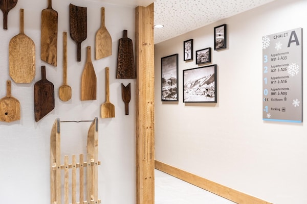 Foto van Appartement in La Chapelle bij Skilift - Vakantiehuis in la Chapelle dabondance - HallReception