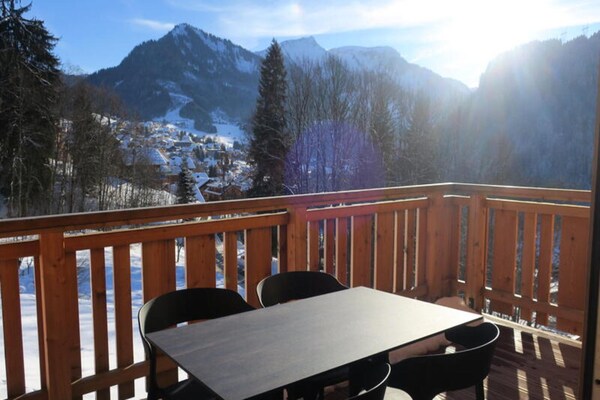 Foto van Residentie L'o Rouge - Vakantiehuis in CHATEL - TerraceBalcony