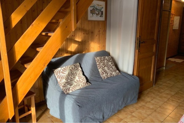 Foto van Appartement in Châtel met bergzicht - Vakantiehuis in Châtel - LivingRoom