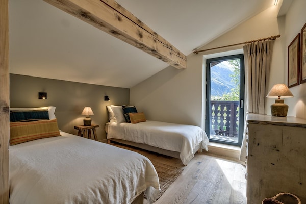 Foto van Elegant ski-in chalet in Chamonix - Vakantiehuis in Chamonix-Mont-Blanc - BedRoom